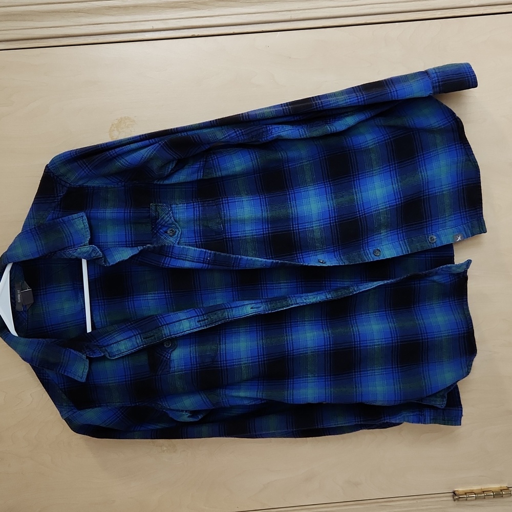 Eddie Bauer womens Medium fannel shirt.